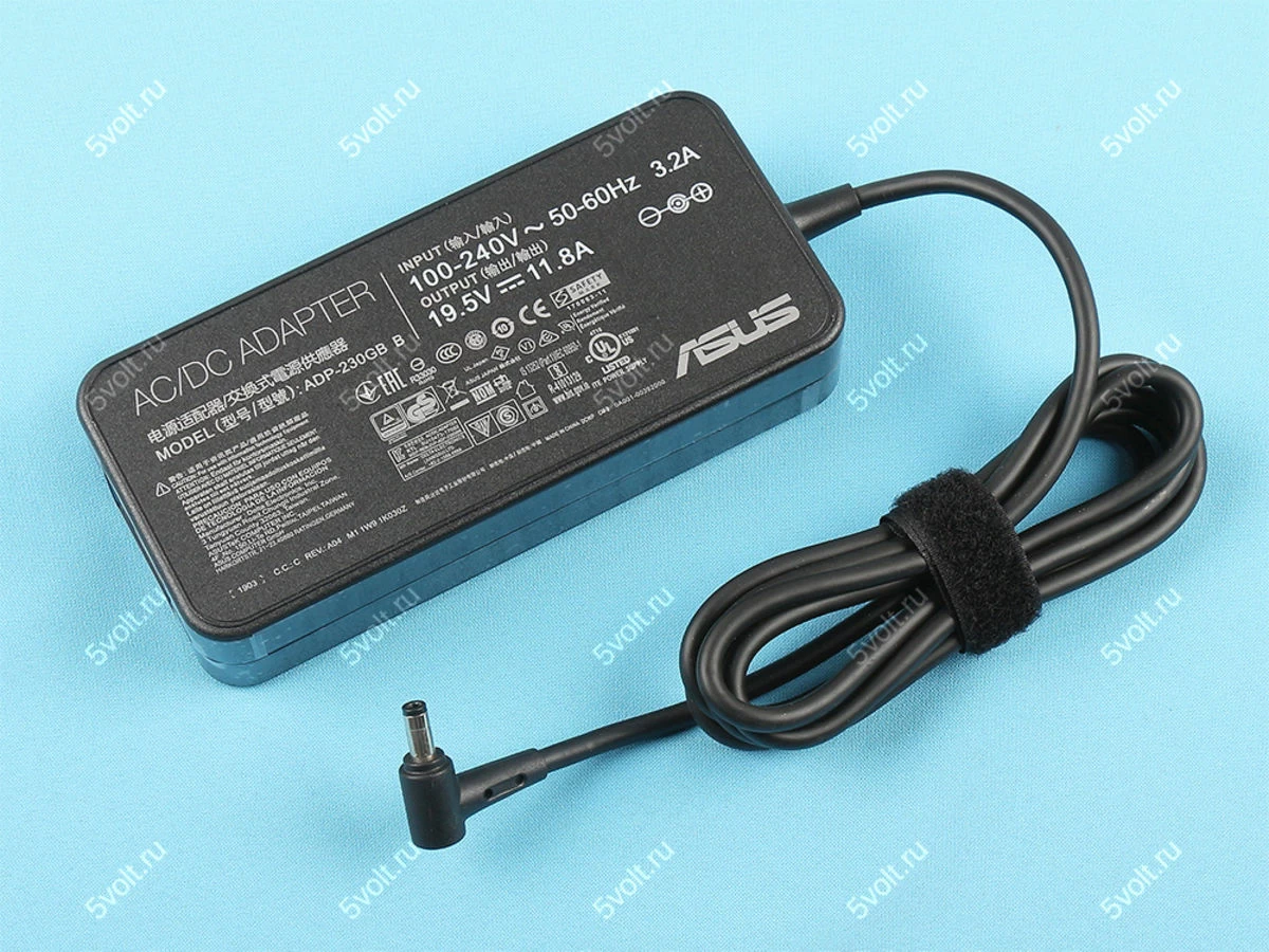 Блок питания (зарядка) для Asus 230W 19.5V/11.8A 5.5*2.5mm slim