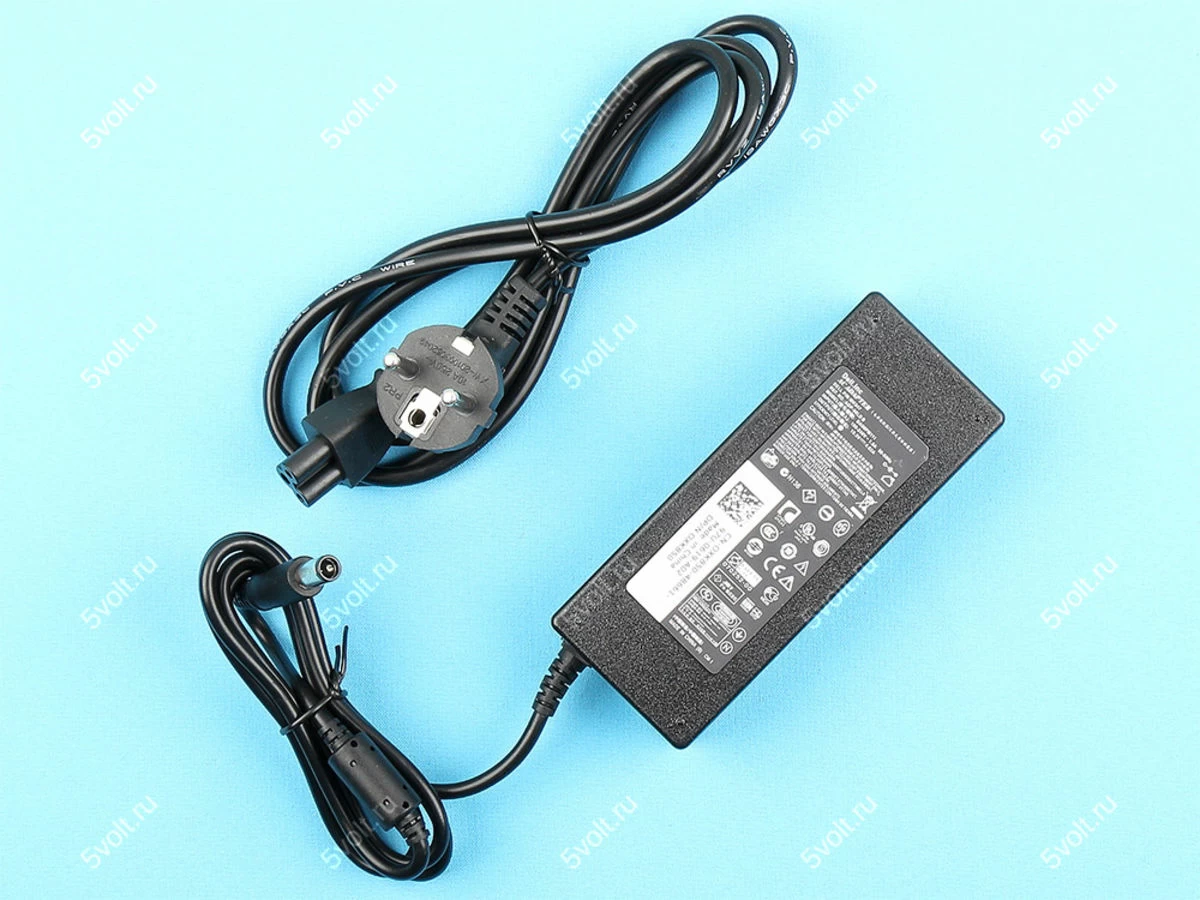 Блок питания (зарядка) для ноутбука Dell 90 Ватт (19.5V/4.62A) (7.4*5.0mm)мм