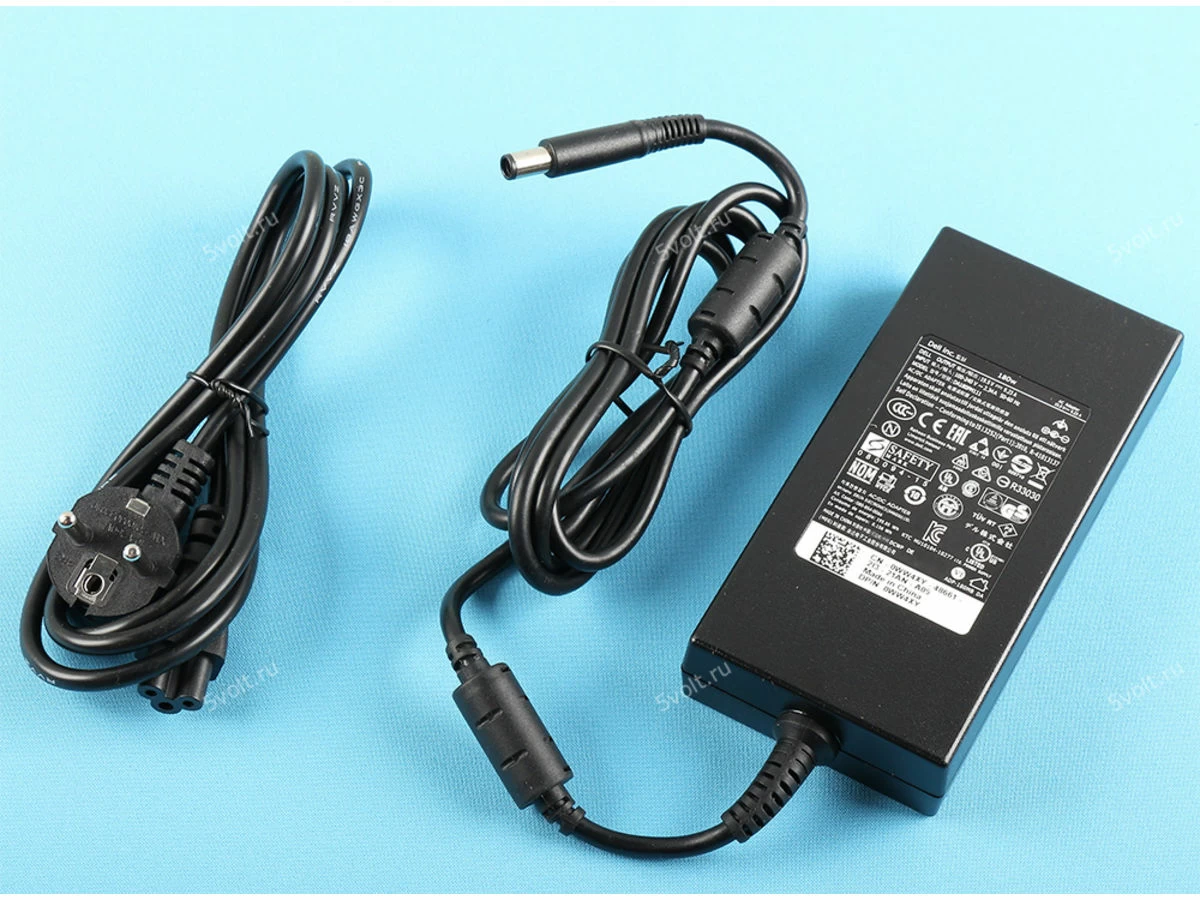 Блок питания для Dell 19.5V/9.23A, 180W (7.4*5.0mm) slim