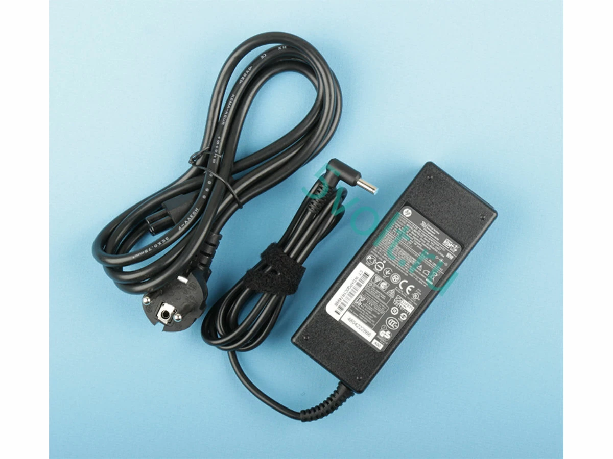 Блок питания (зарядка) для ноутбука HP 90 Ватт (19.5V/4.62A) 4.5*3.0мм