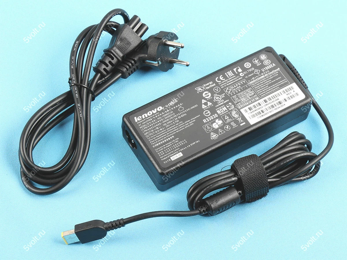 Блок питания для Lenovo 20V/6.75A 135W прямоугольный