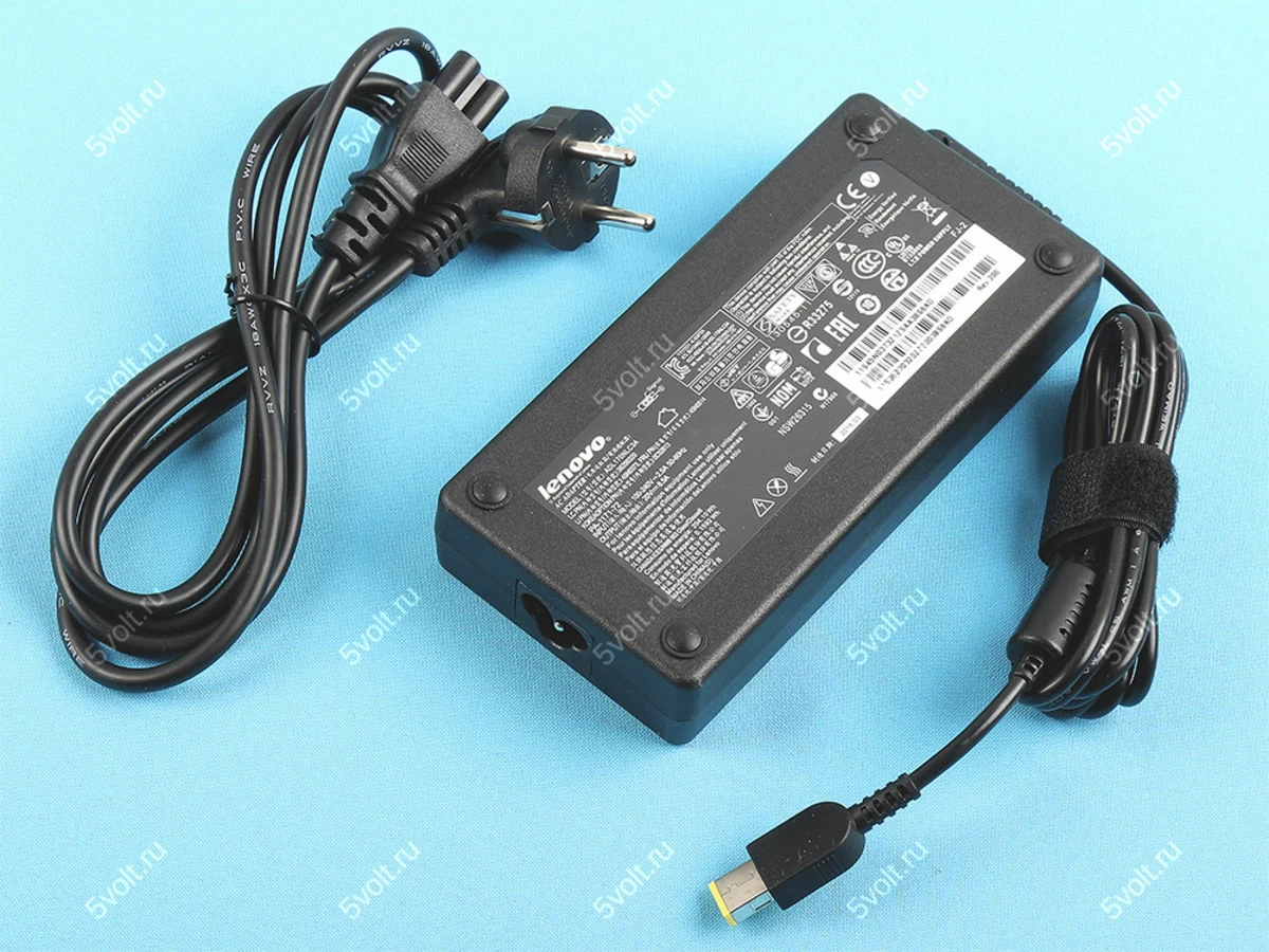Блок питания для Lenovo 170W (20V/8.5A) прямоугольный разъем