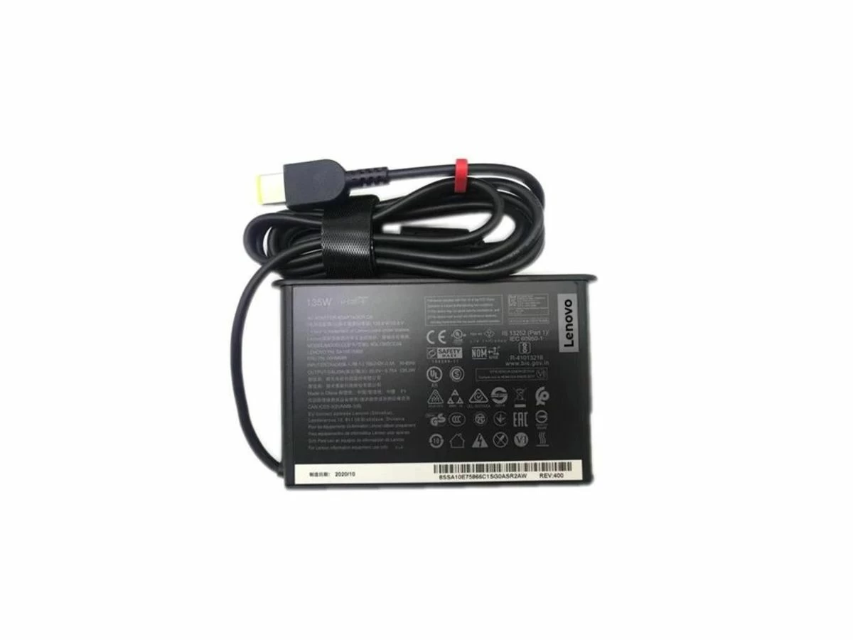 Блок питания для Lenovo 135W (20V/6.75A) прямоугольный разъем