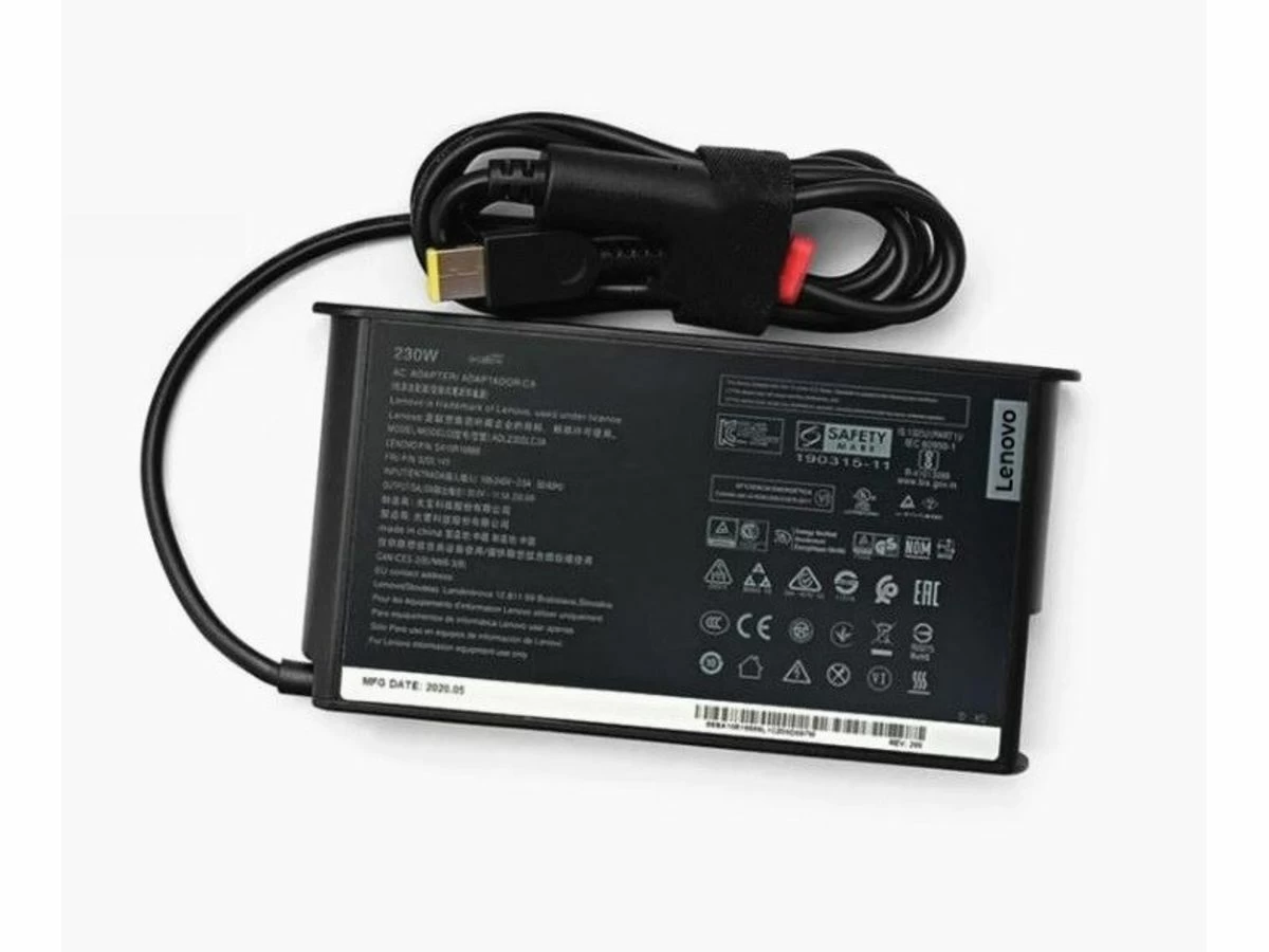 Блок питания для Lenovo 230W (20V/11.5A) прямоугольный разъем