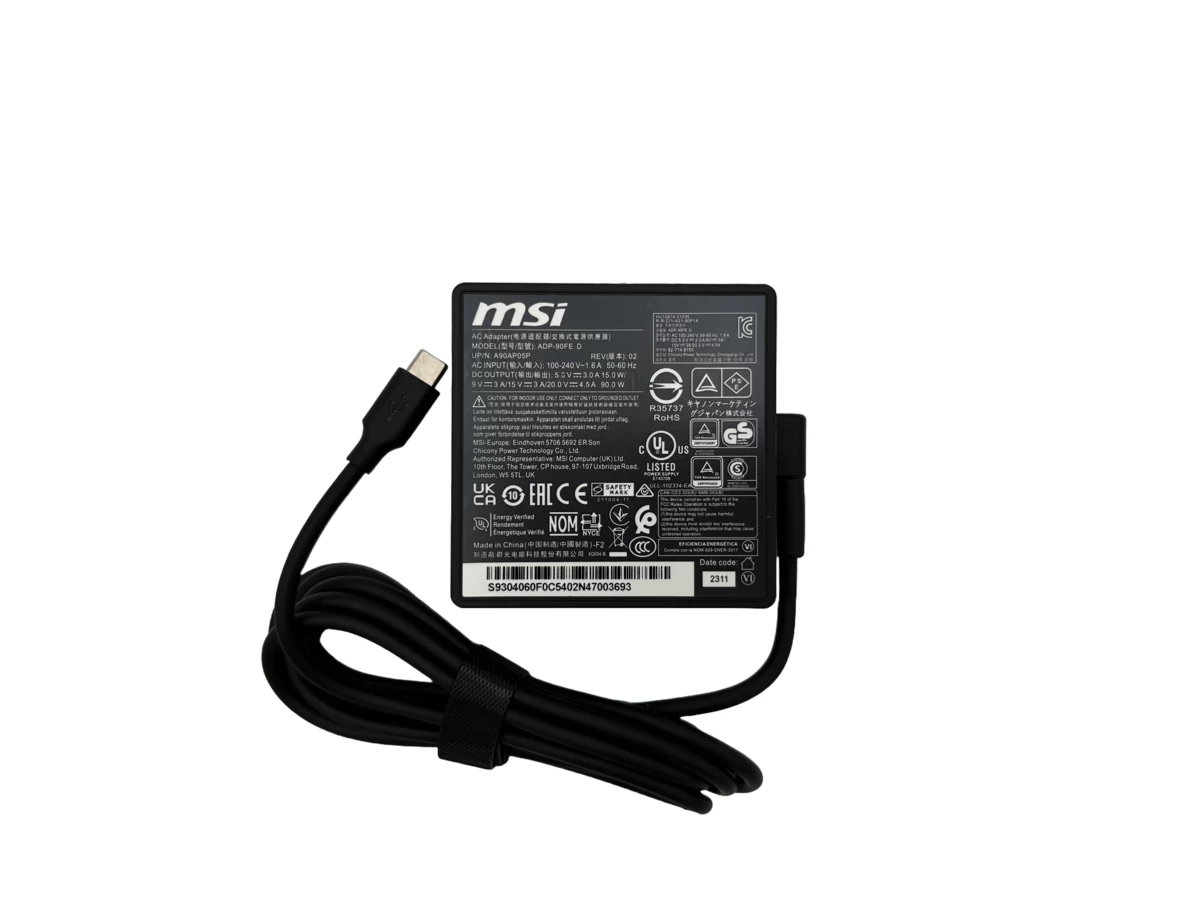 Зарядка (блок питания)  ADP-90FE D для MSI