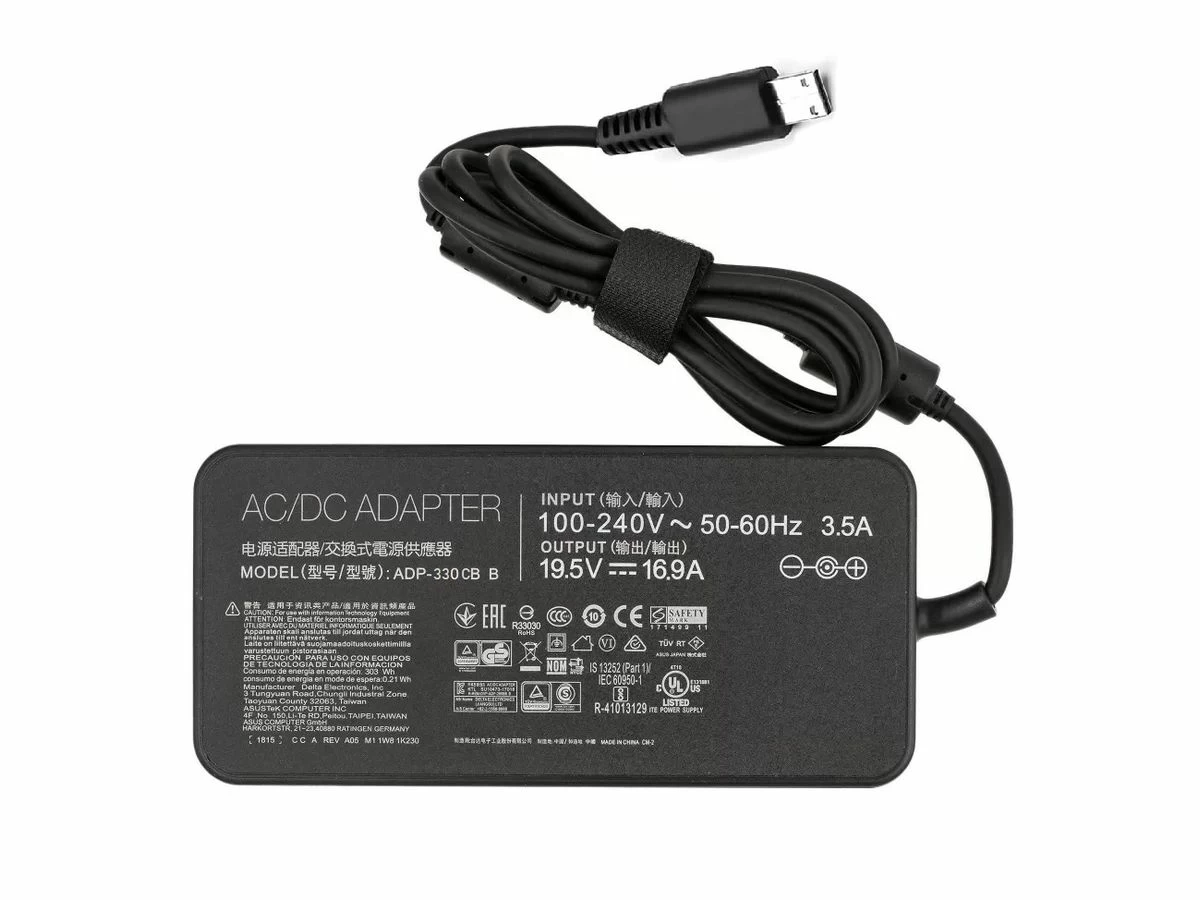 Блок питания (зарядка) для MSI ADP-330CB B (330W) 19.5V/16.92A прямоугольный разъем